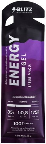 Display Gel Energético Maqui con Cafeína
